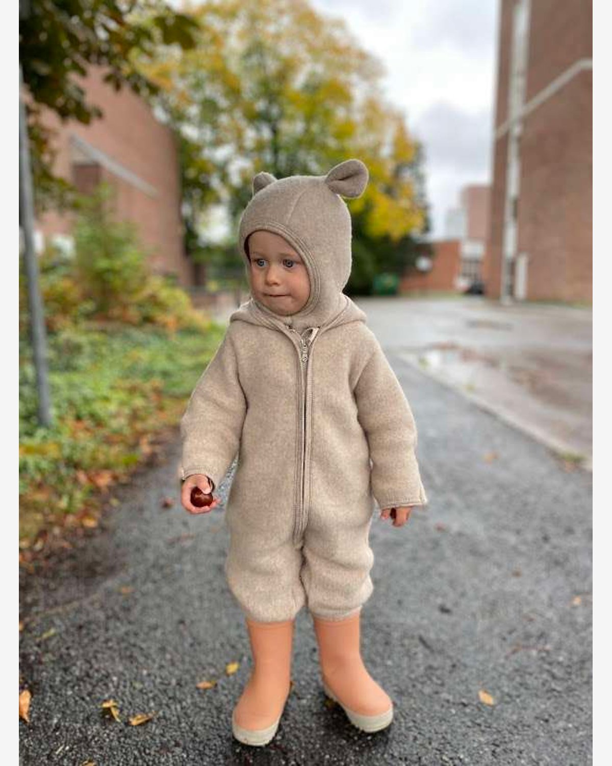 Ulldress i ullfleece – Varm