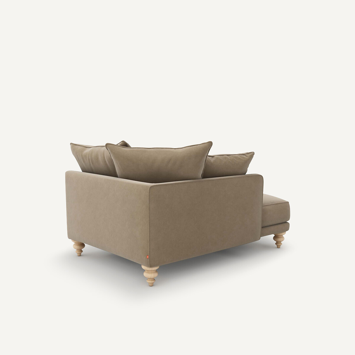 AM.PM<br>Cadeira longa em fluweel, Lazare