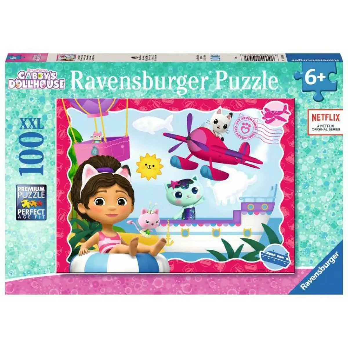 Ravensburger Gabby's Dollhouse - Puzzle 100 pièces XXL