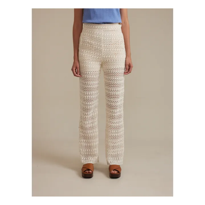 Bellerose Pantalon Davis Ajouré - Collection Femme | Naturel