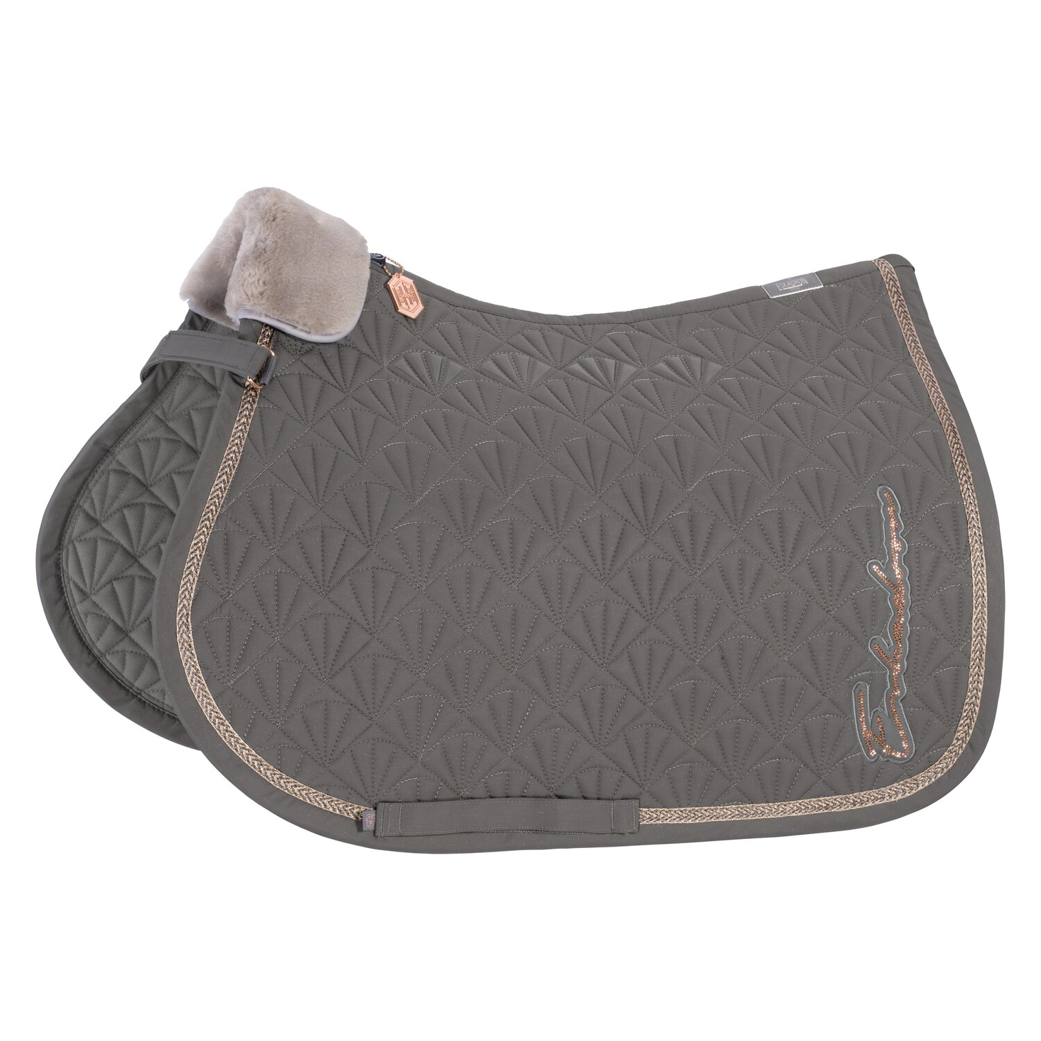 ESKADRON Heritage Schabracke Sparkle Peacock - earl grey