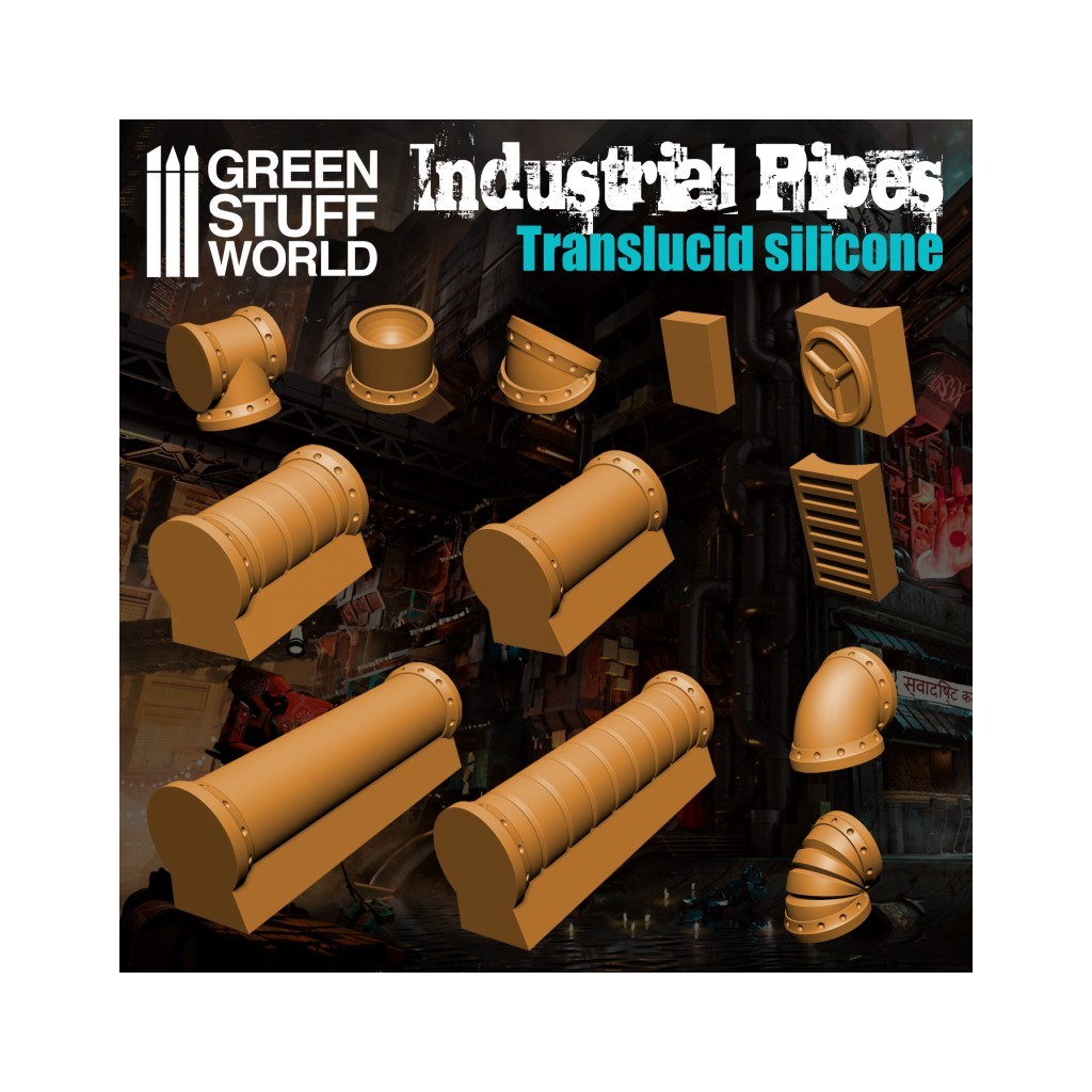 Moule en Silicone - Tubes Industriels
