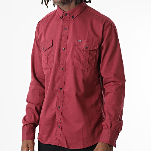 Chemise Manches Longues W-323 Bordeaux