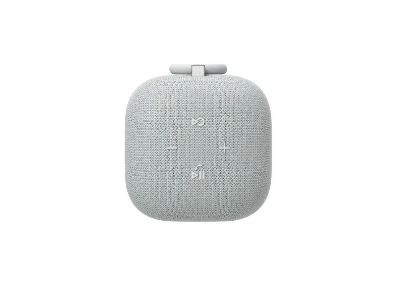 Sony LinkBuds SRS-LS1 - Højttaler - til transportabel brug - trådløs - Bluetooth - App-kontrolleret - 2-vejs - lysegrå