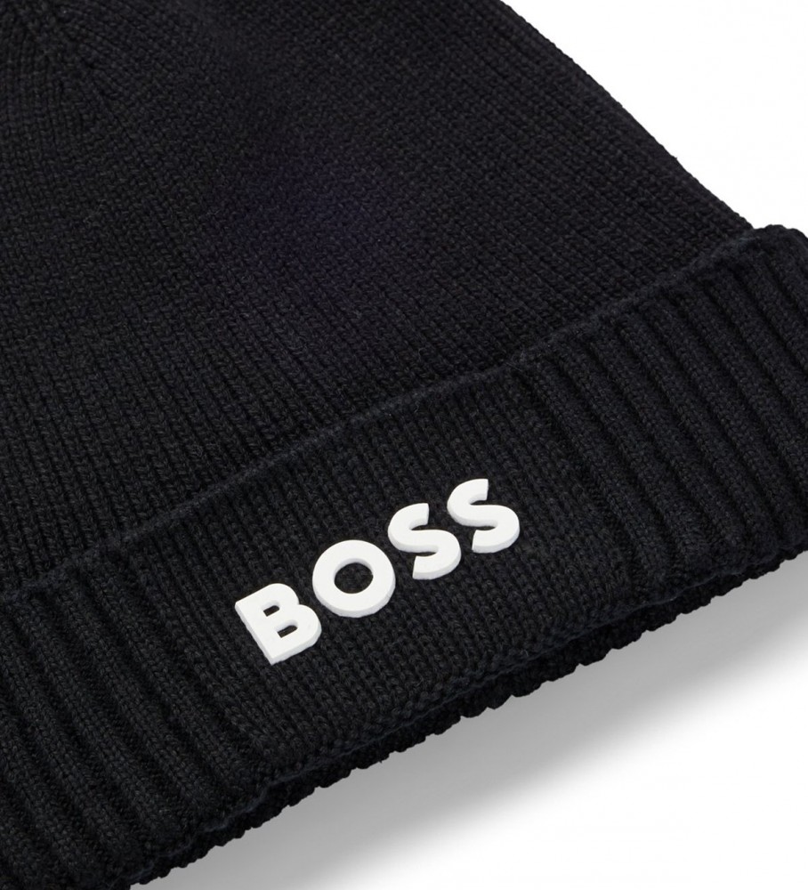 Gorro preto BOSS Asic