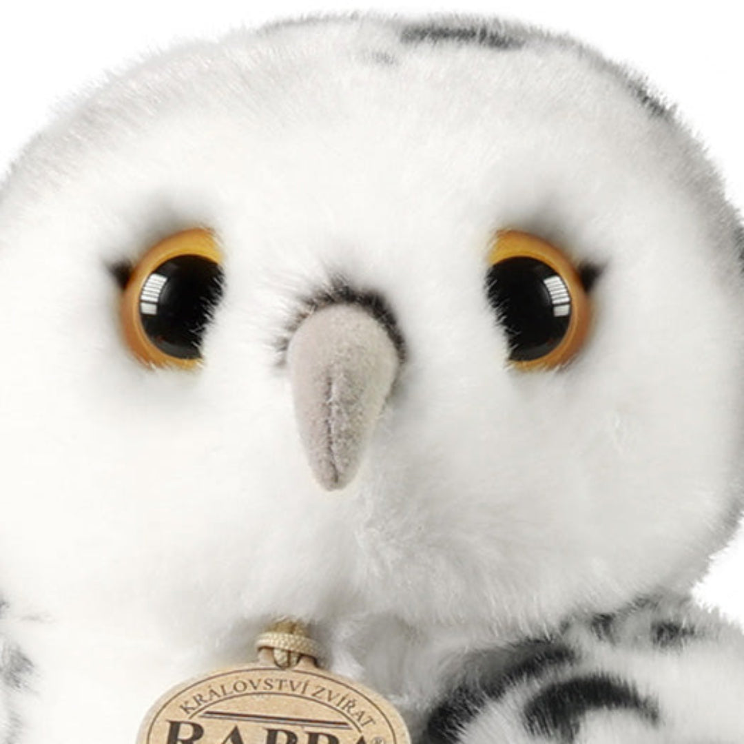rappa knuffeluil wit - 25 cm