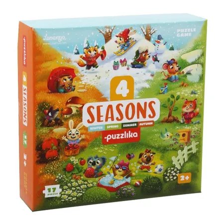 Cubika Puzzle «4 Jahreszeiten» 17 Teile