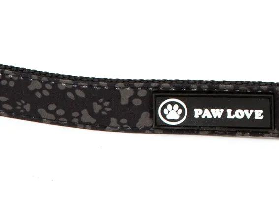 Paw Love - Halsbånd hund (Large) - Sort