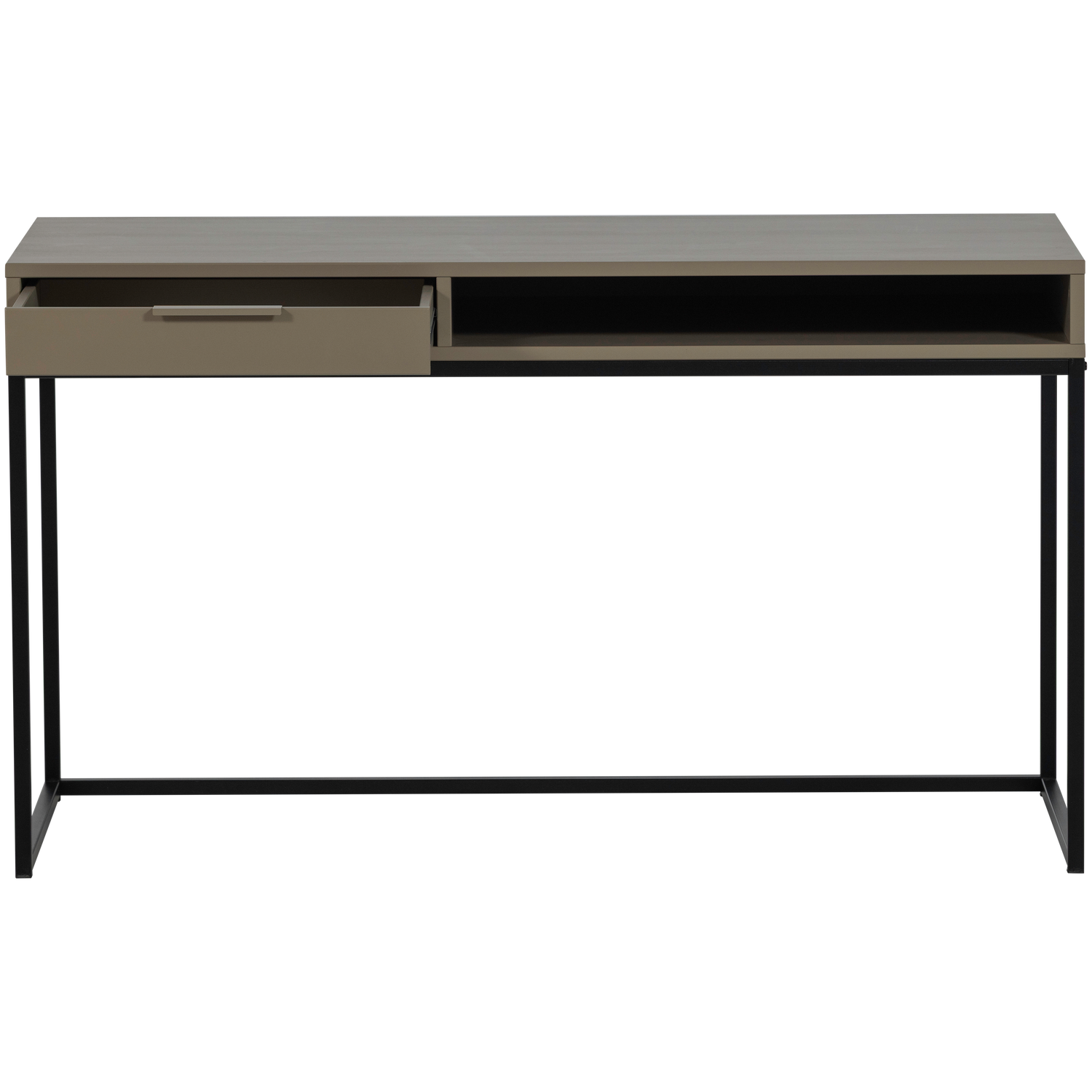 WOOOD Nore Bureau - Grenen - Mud - 75x130x58