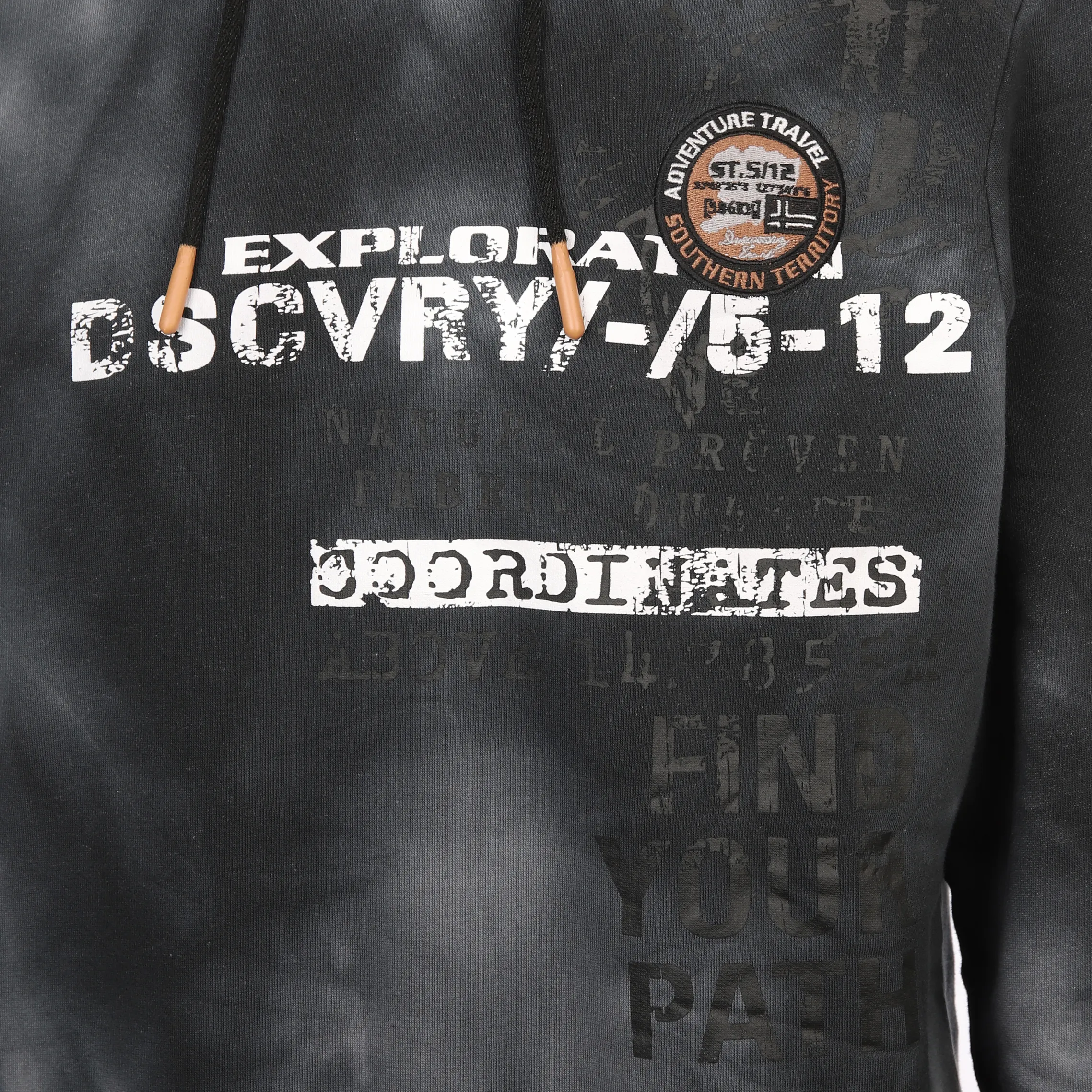 Herren Kapuzensweatshirt mit Print