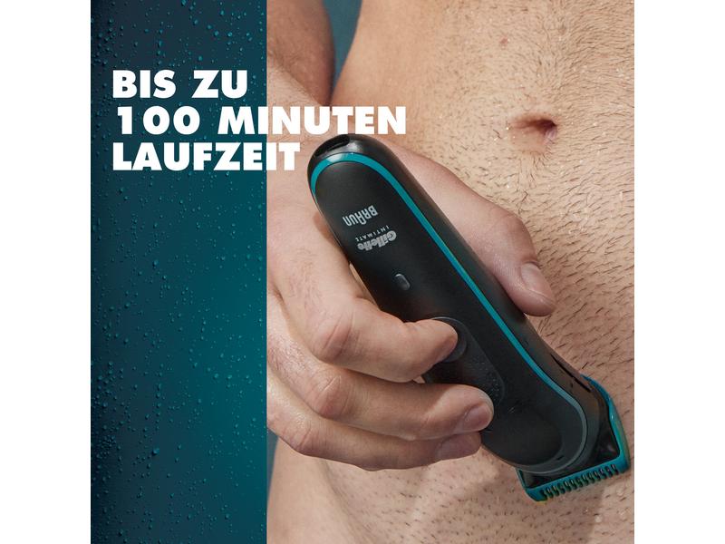 Gillette Rasierapparat Intimate Trimmer i5 1 Stück Wasserfester SkinFirst Intimrasierer für den Mann mit lebenslang scharfen Klingen