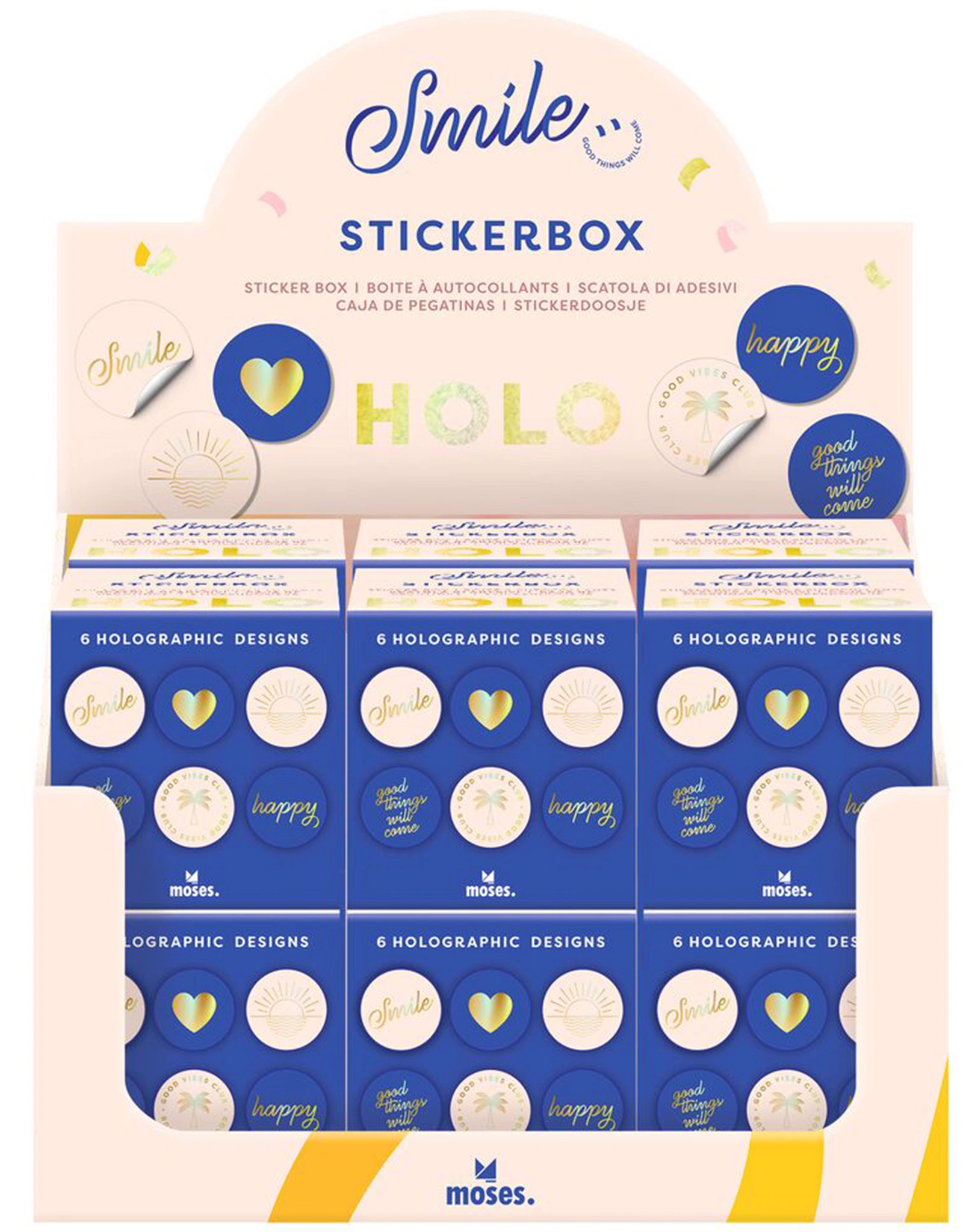 Stickerbox SMILE - HOLO