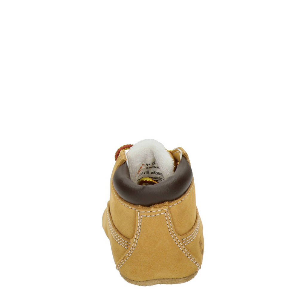 Timberland nubuck babyschoenen camel