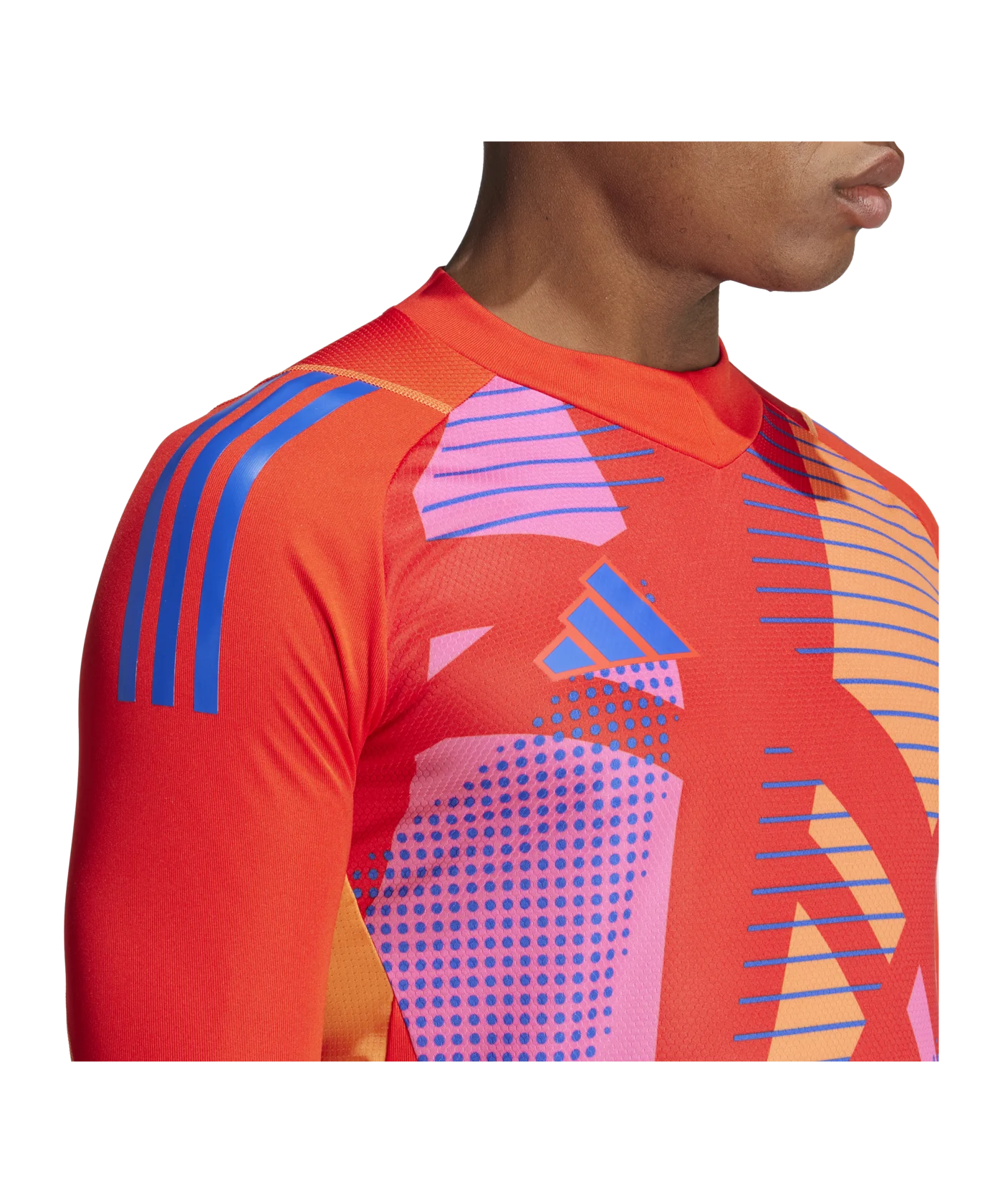 adidas Tiro 24 Pro Torwarttrikot langarm Rot