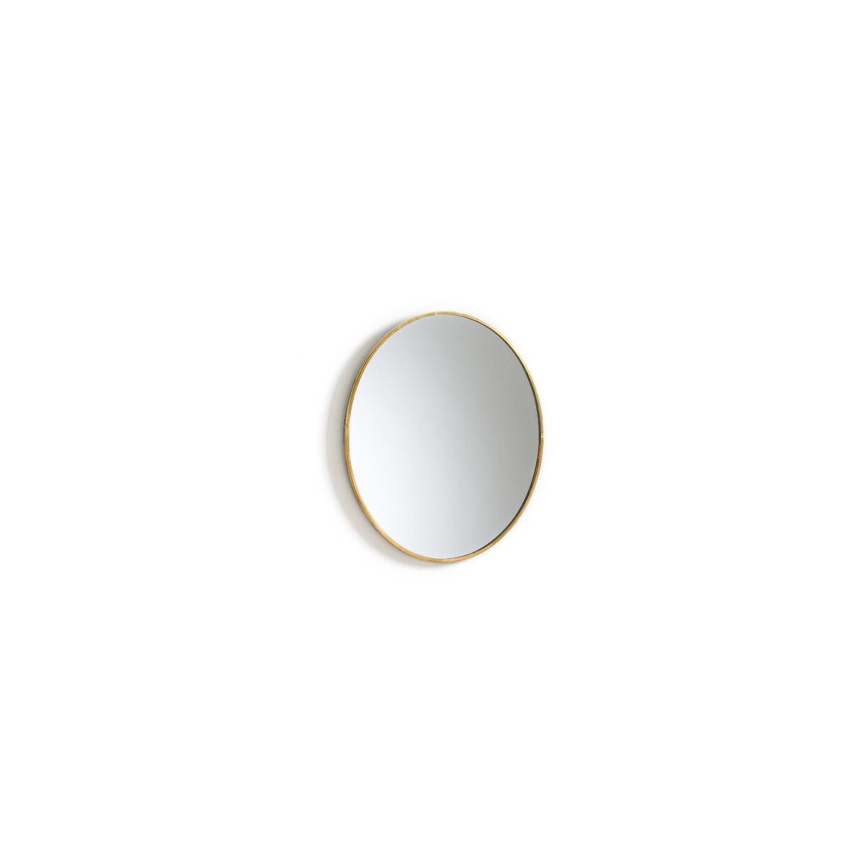LA REDOUTE INTERIEURS<br>Espelho redondo de aço Ø25 cm, Uyova