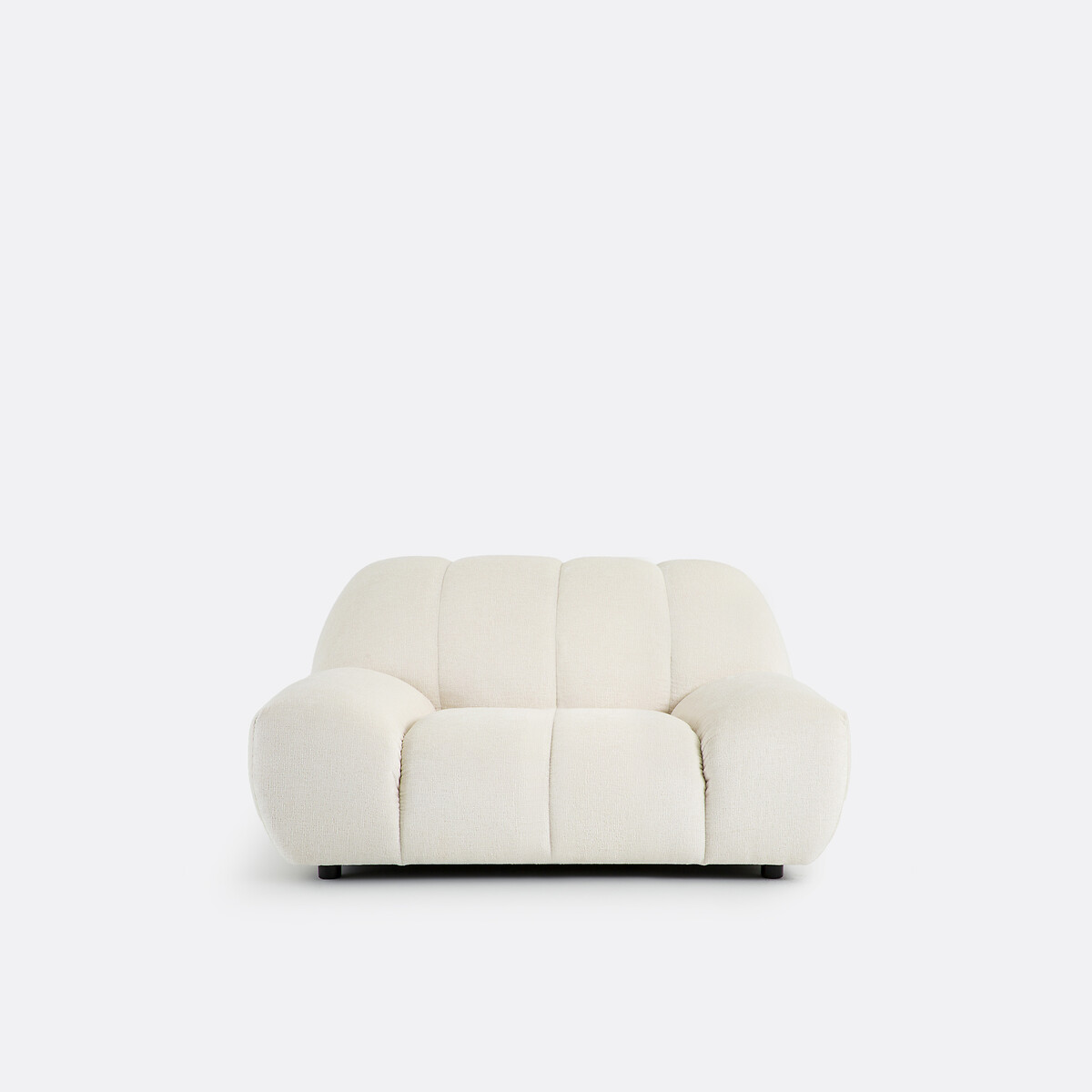 LA REDOUTE INTERIORS<br>Poltrona XL, Dik Fluweel, Nuria