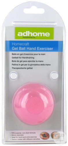 Advys Balle En Gel D'Exercice Pour Les Mains Extra Mou Rose 1 Pièce