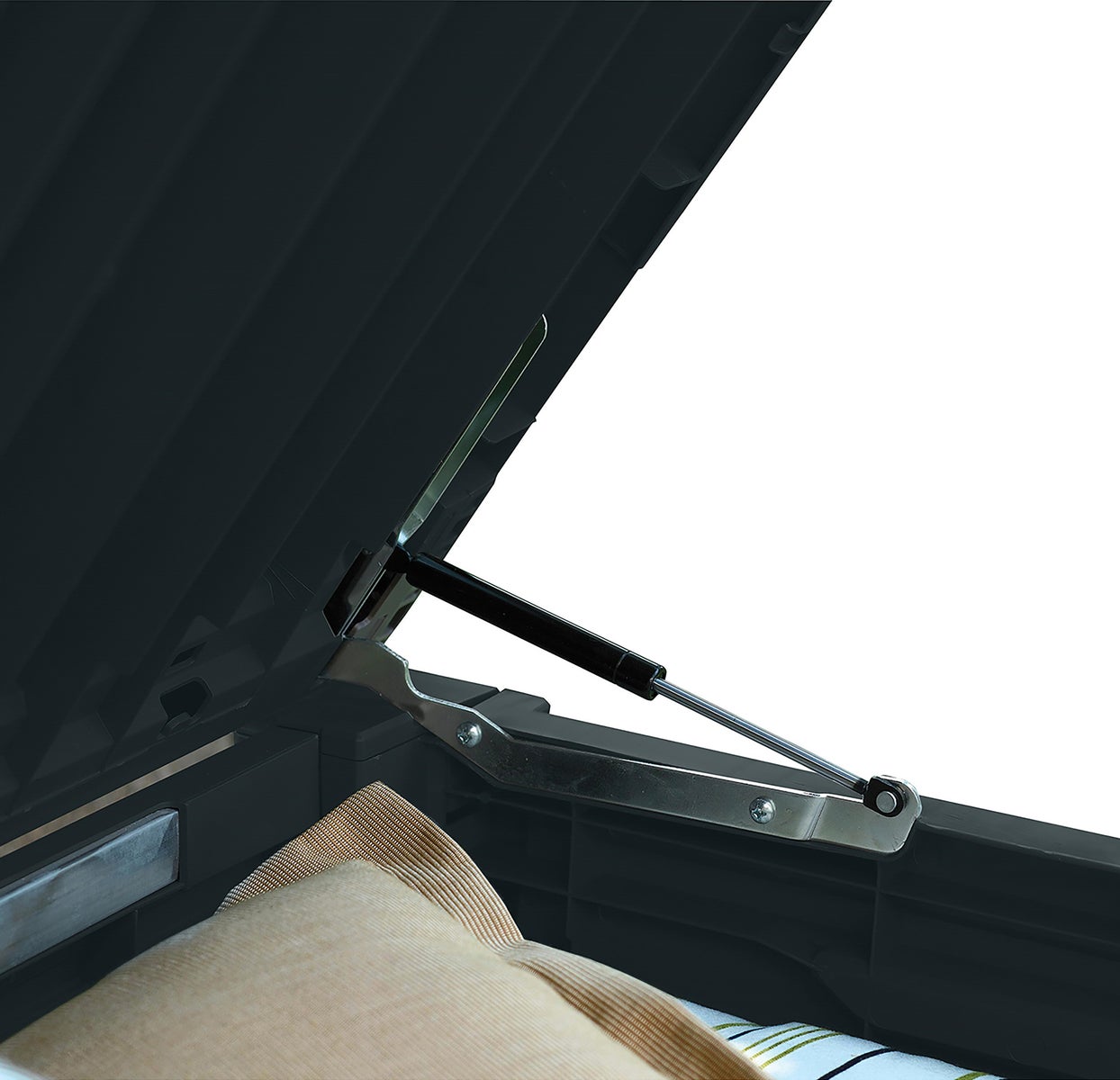 Keter Eastwood Opbergbox - 570L - 72,4x155x64,4cm - Antraciet