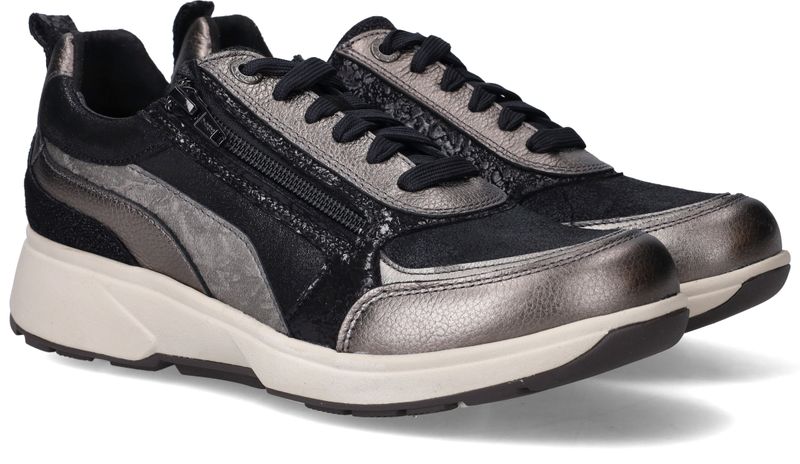 Xsensible Valletta Stretchwalker Sneakers Zilver Dames