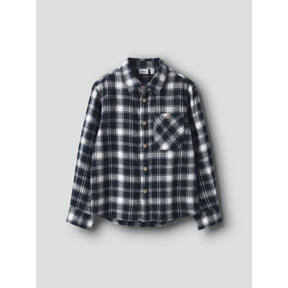 Køb Name It Navy Blazer Nkmsunda Ls Nreg Skjorte