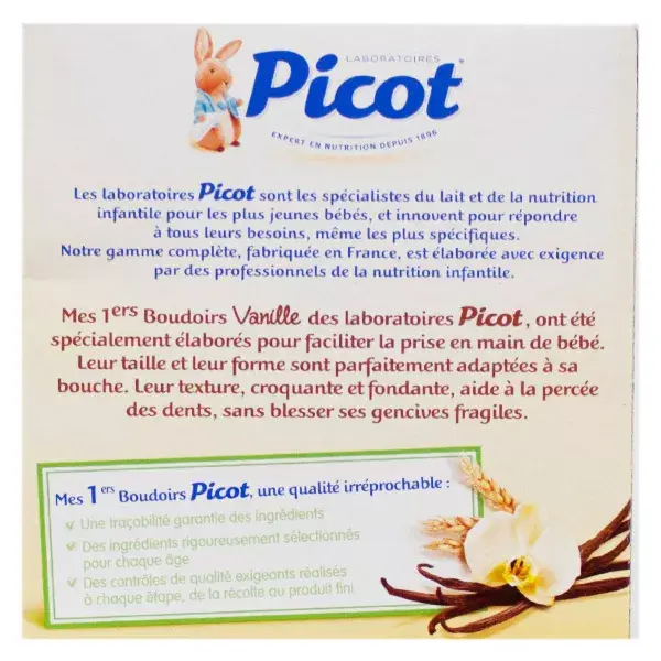 Picot Mes 1ers Boudoirs Vanille +8m 150g