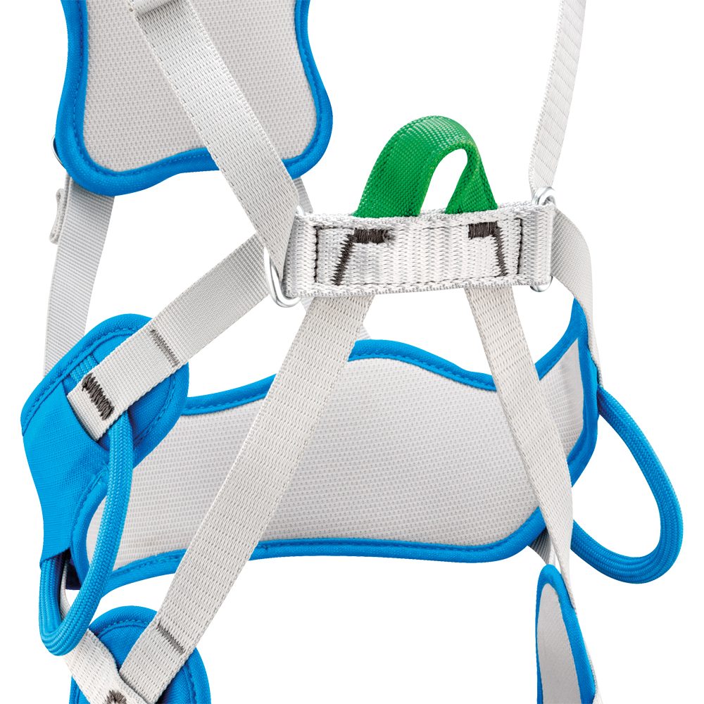 Petzl Ouistiti Klettergurt Kinder methyl blau