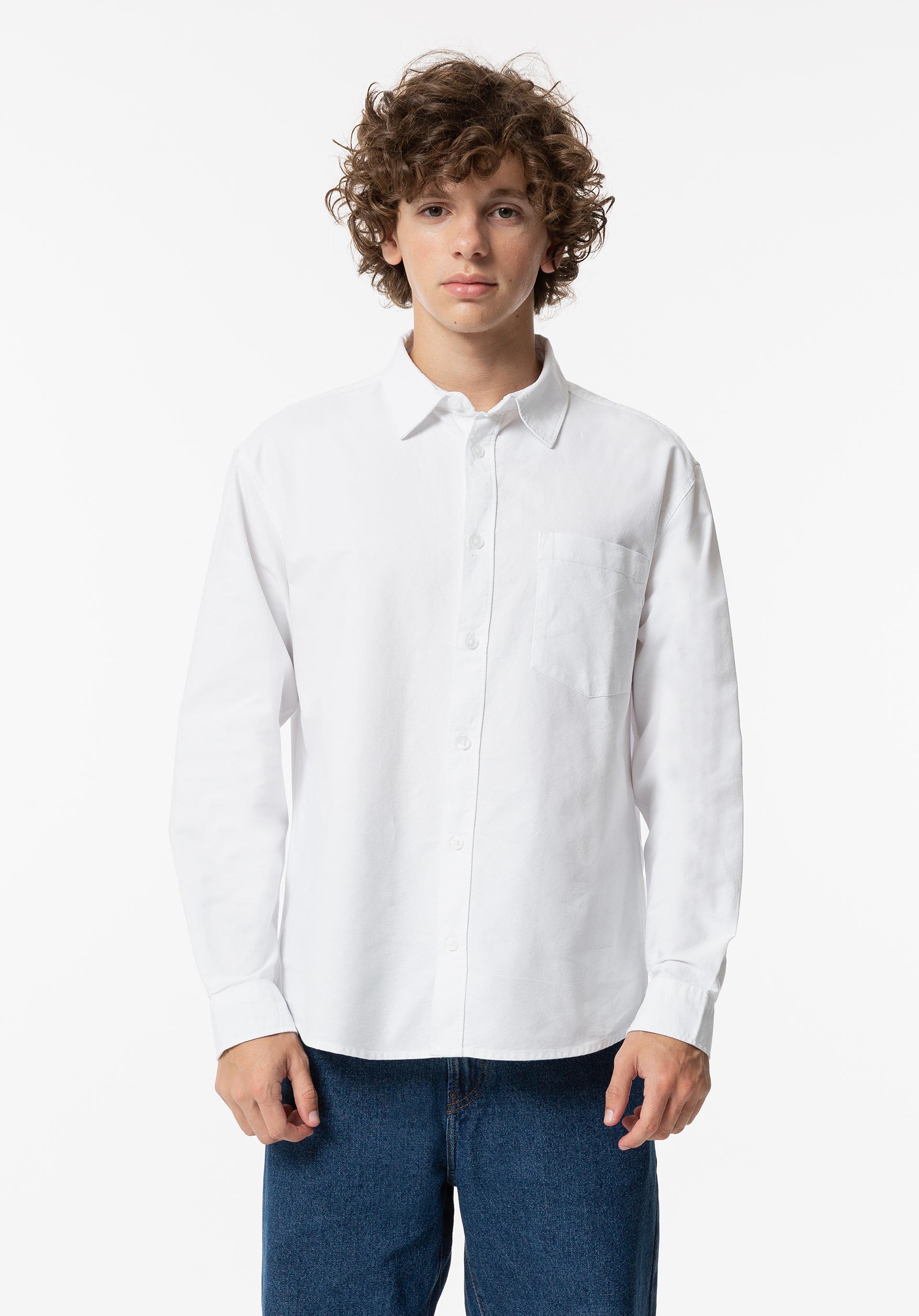 Camisa Oxford