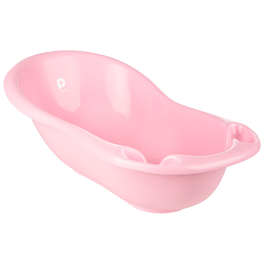 Baignoire avec bouchon - Rose clair