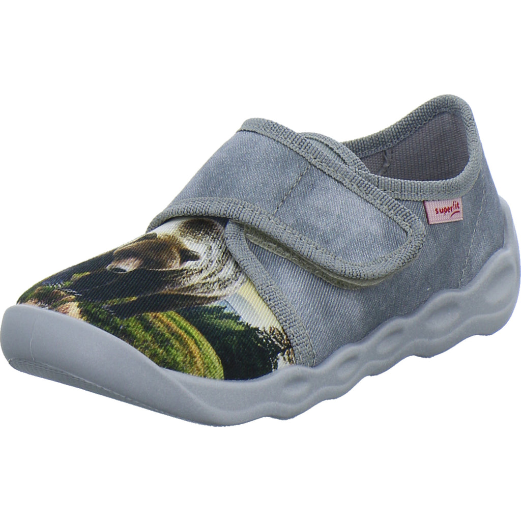 Superfit Hausschuhe Kinder Unisex - Kinder Bubble Grau-kombi