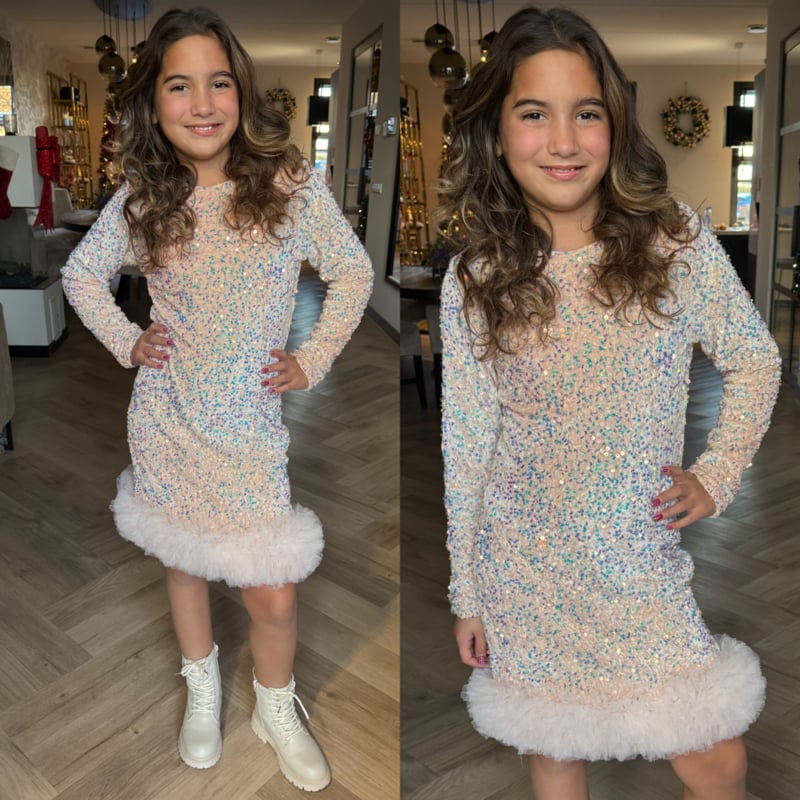 Glamour & tule dress - rose