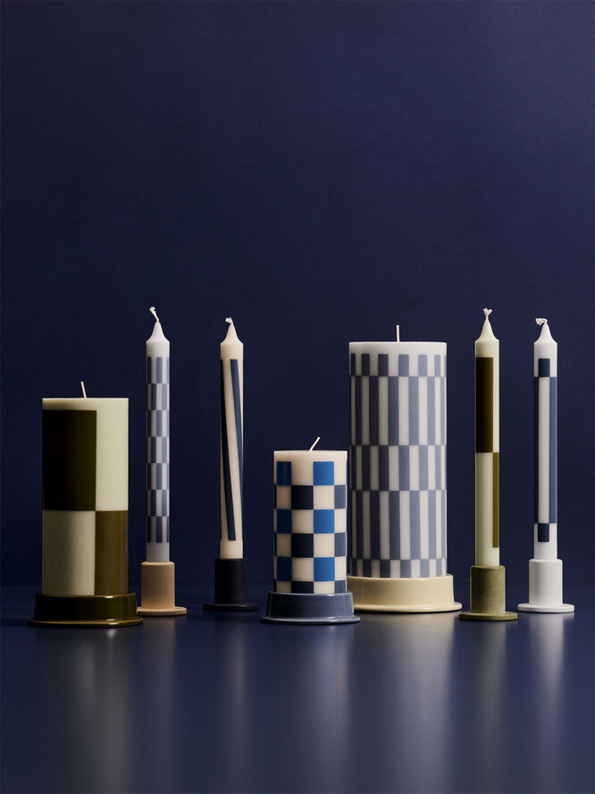 Hay Column Candle-Small