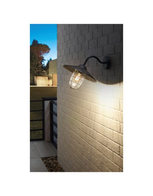 Eglo Wandlamp Meloga - Buitenverlichting - Zwart