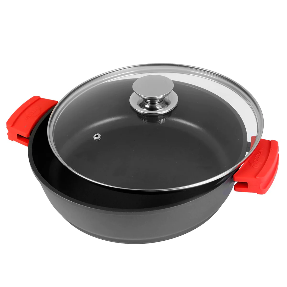 Batterie de cuisine à induction 5 pièces en aluminium anti-adhésif san