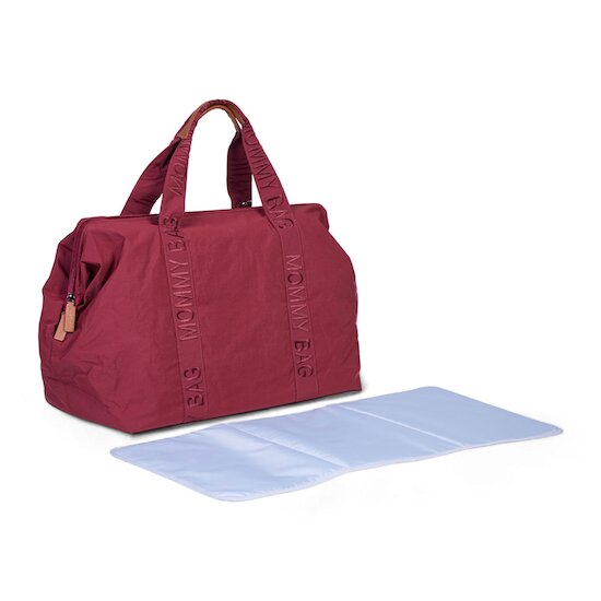 Sac à langer Mommy Bag Signature   Urban bordeaux        de               Childhome