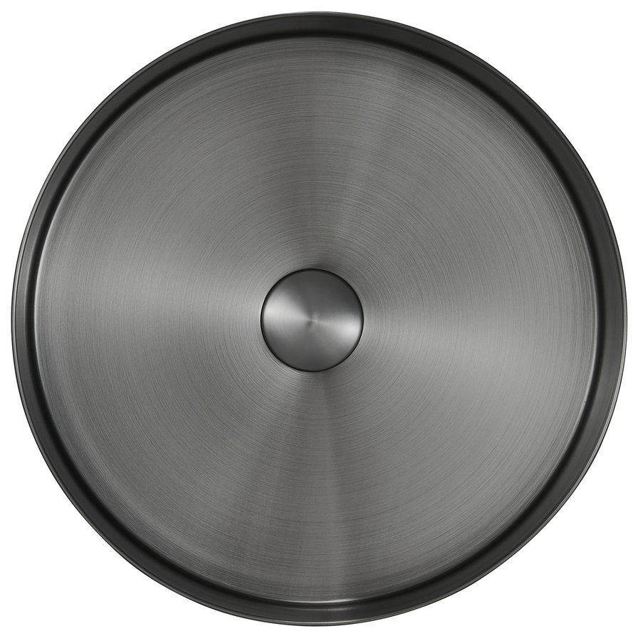 Sapho Aurum waskom rond 38cm zwart