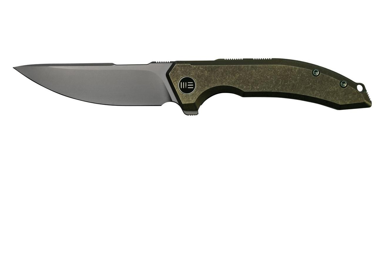 WE Knife Quixotic WE21016-4, Green Titanium zakmes