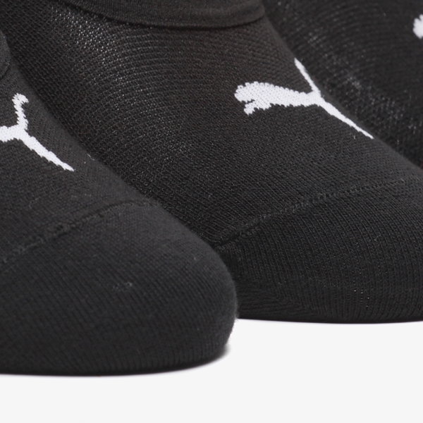 3 paar Puma footies zwart