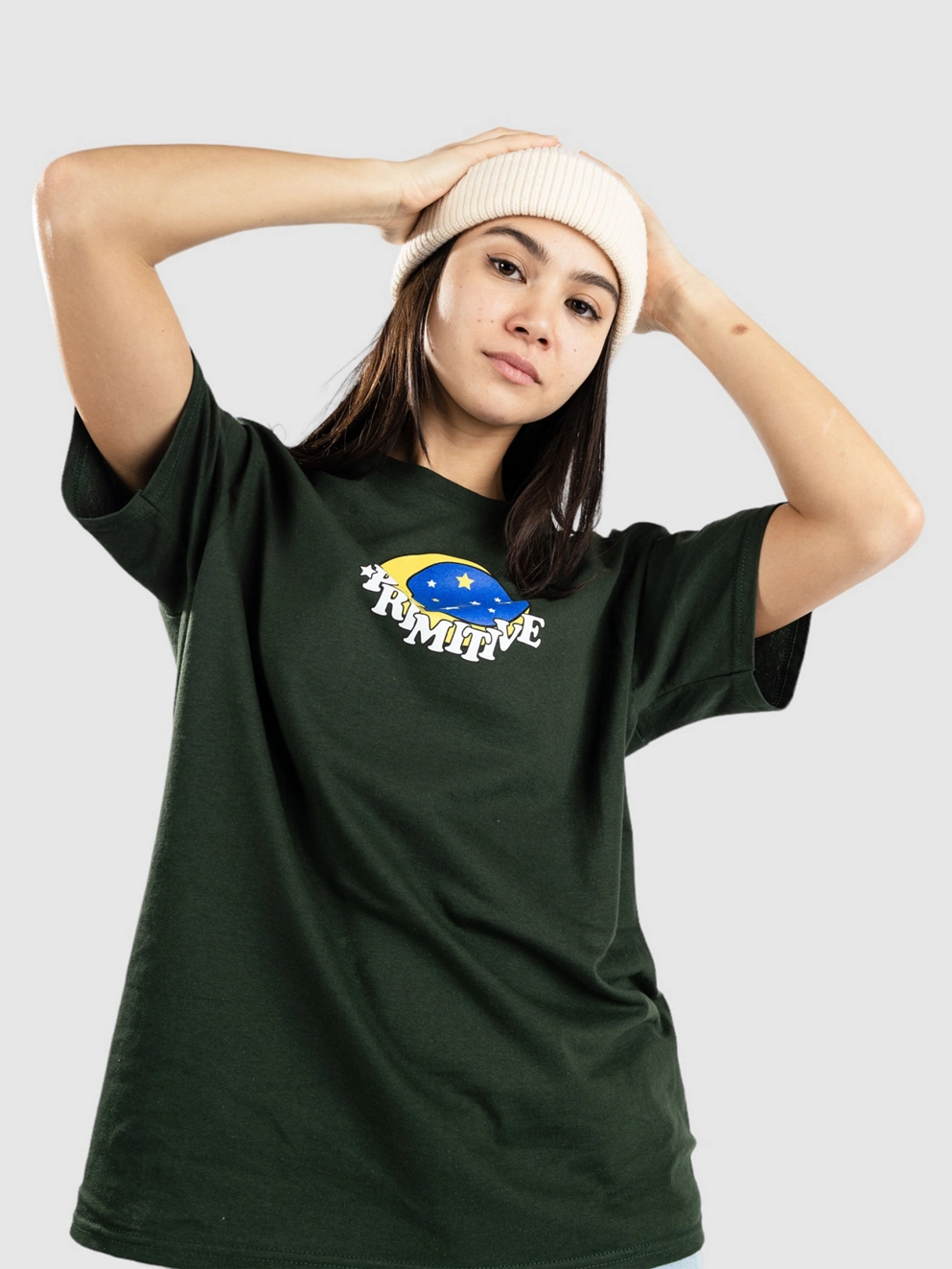 Primitive Luna T-Shirt forest green