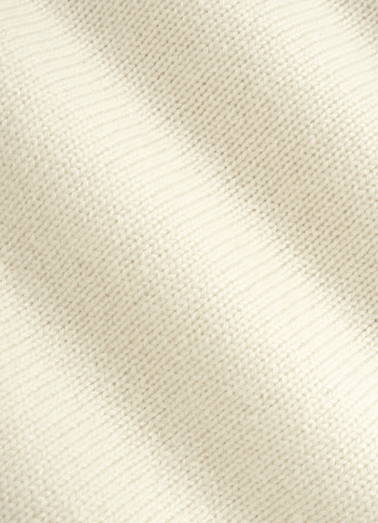 Pull col rond blanc cassé