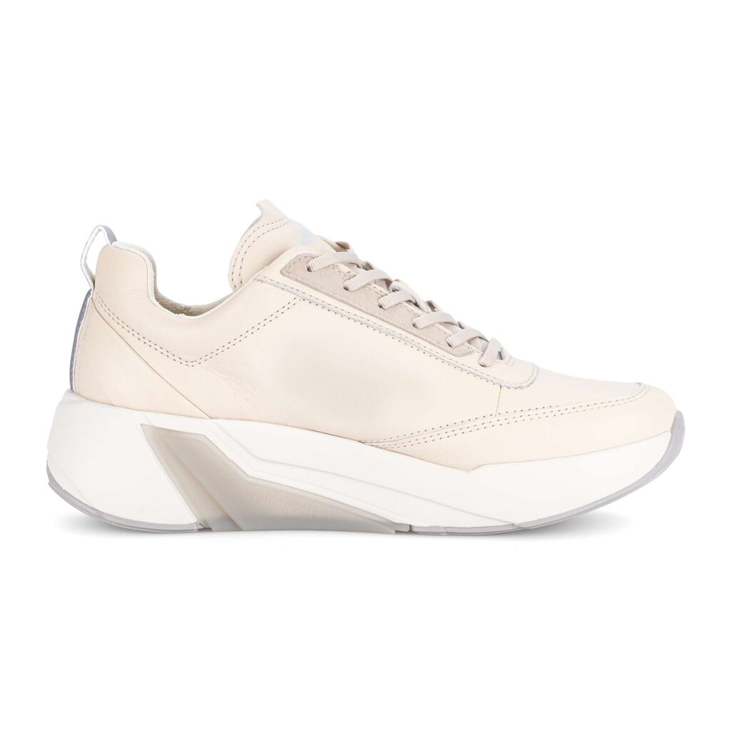 Lage sneaker crème
