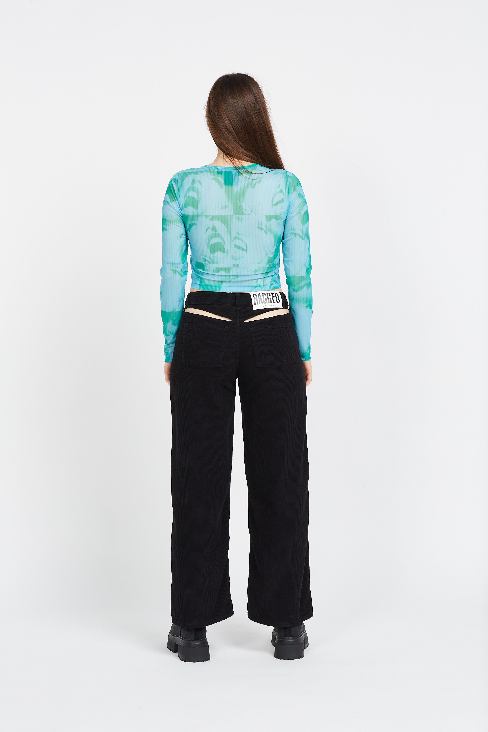 RAGGED PRIEST top VOLUME Bleu