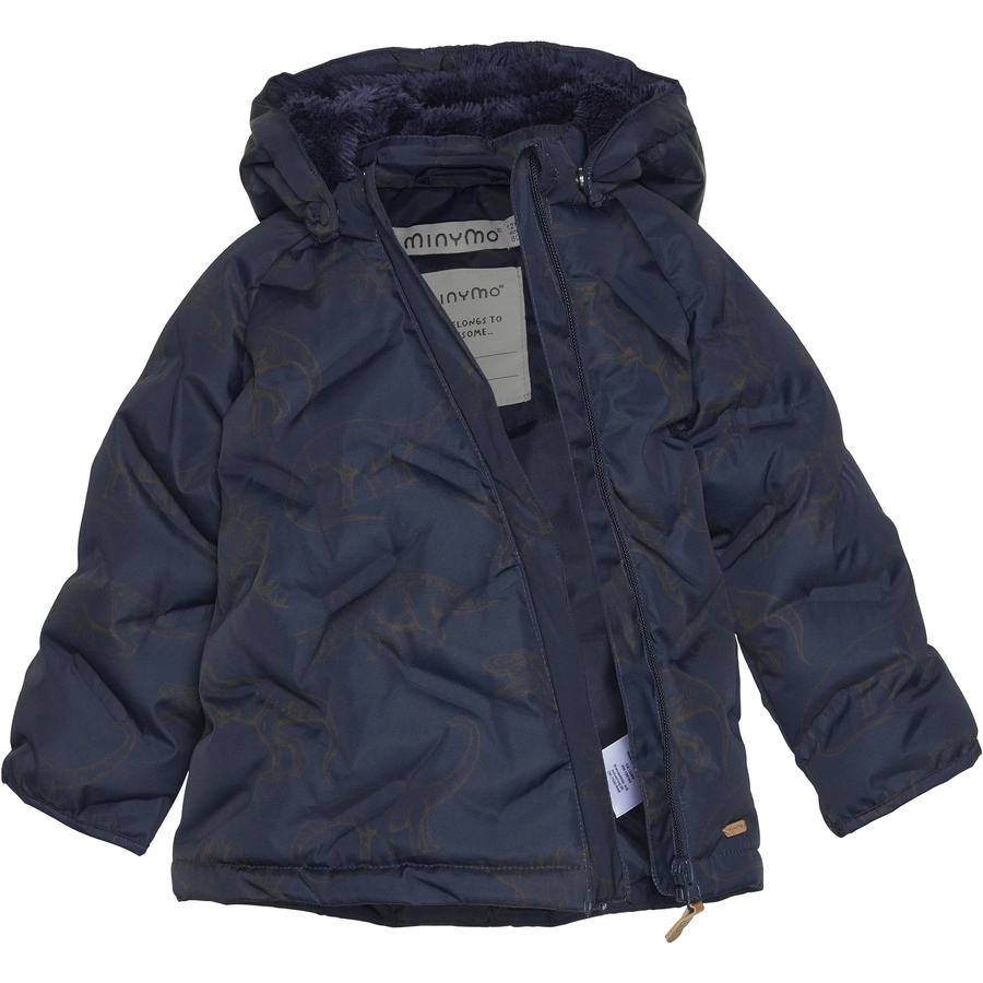 Minymo Winterjacke Quilt Parisian Night