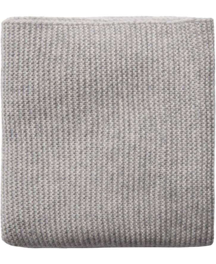 Magasin du Nord Collection Classic 6 - 165cm x 40cm x 100cm - 100% Cashmere Very light grey melange