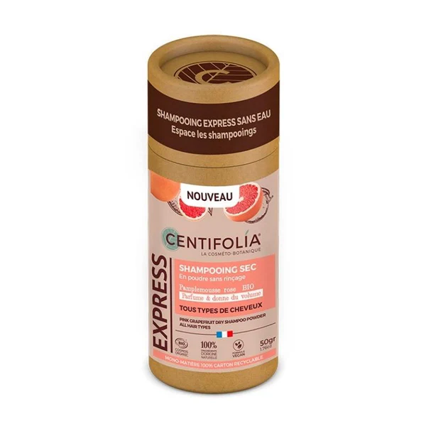 Centifolia Shampoing Sec en Poudre - Pamplemousse 50 g