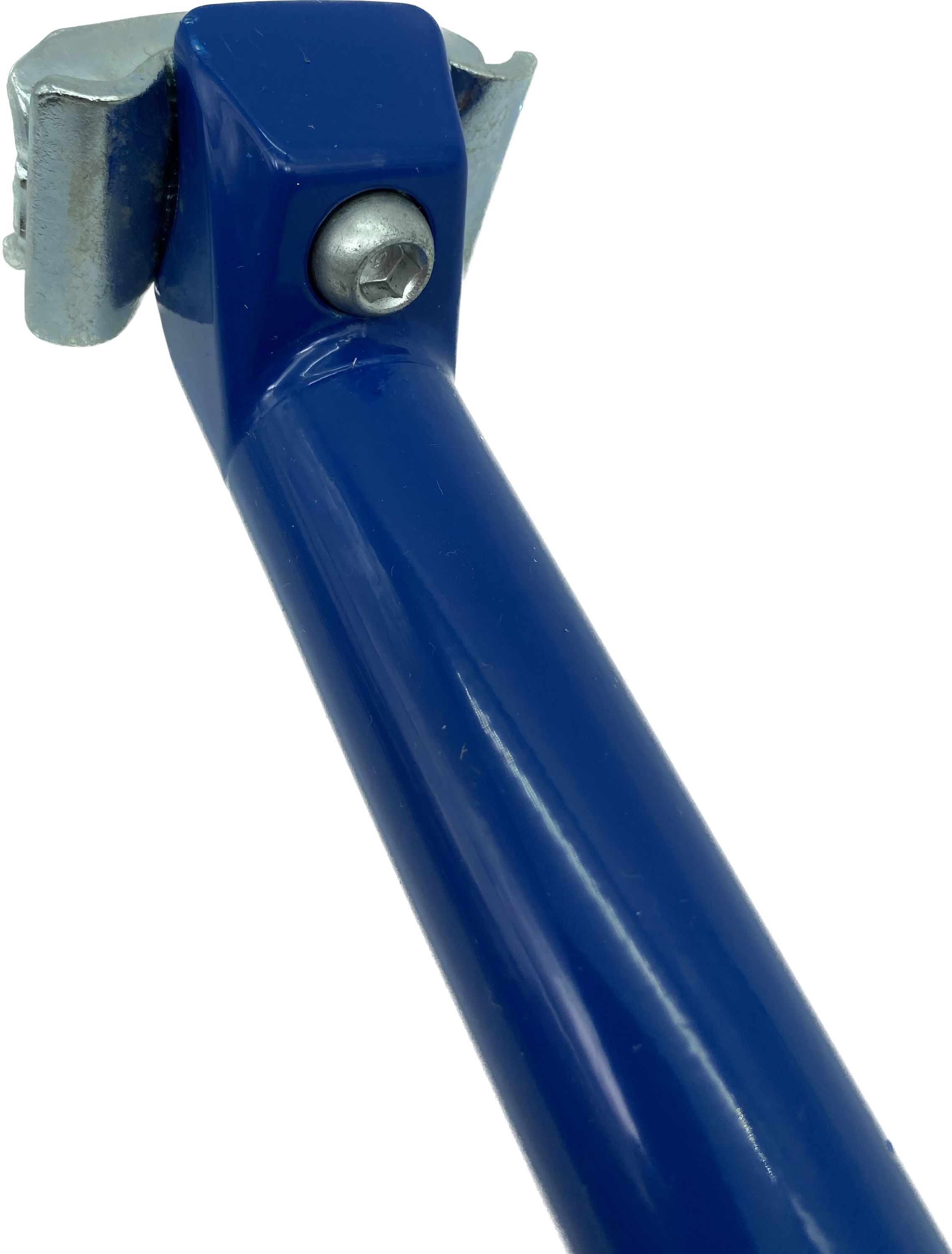 XXL Alu Fahrrad Sattelstütze Überlänge 50 CM! Aluminium verstärkt blau ø 31,6