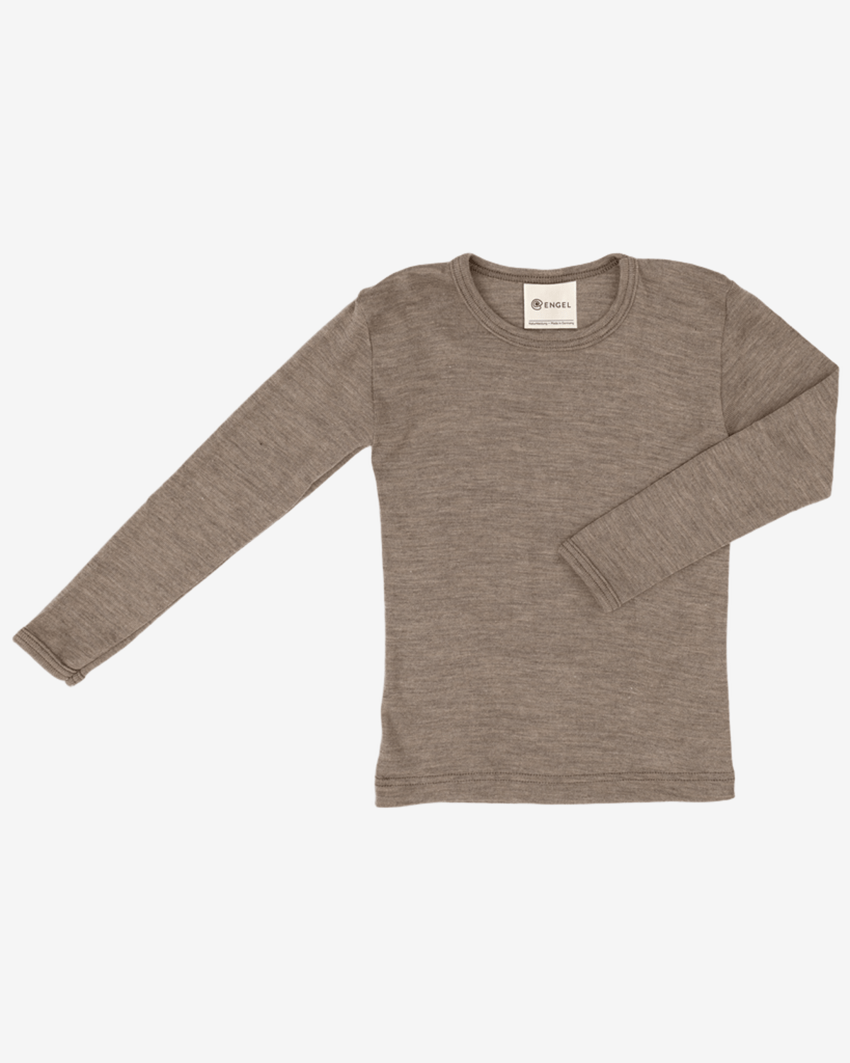 Ulltrøye Langarmet – 70% Merino 30% Silke – Ubehandlet Ull