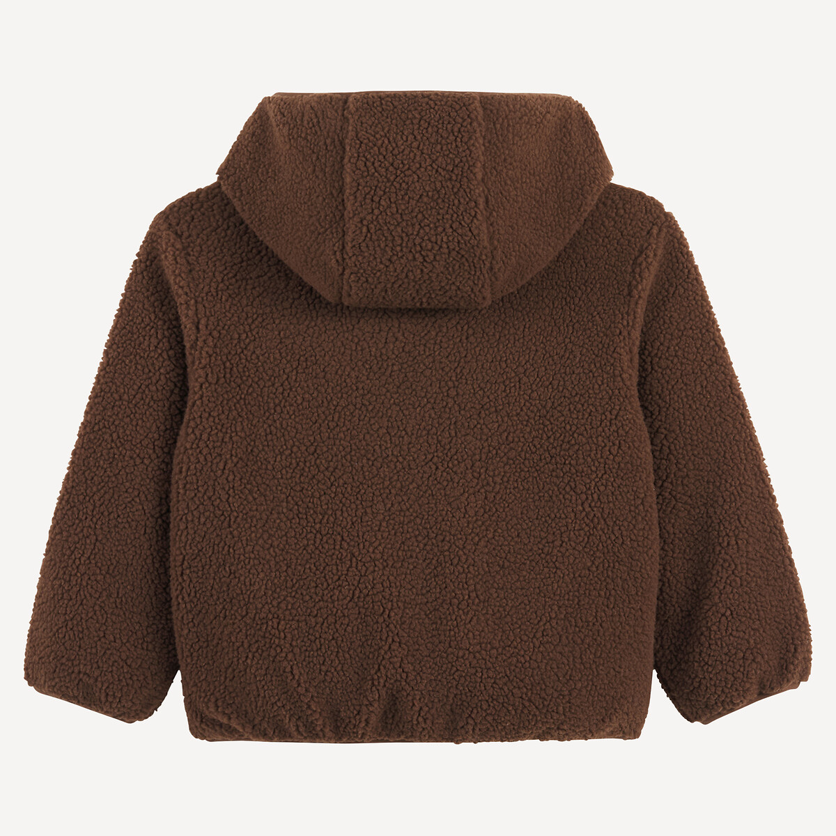 COLEÇÕES LA REDOUTE<br>Colete met kap em sherpa