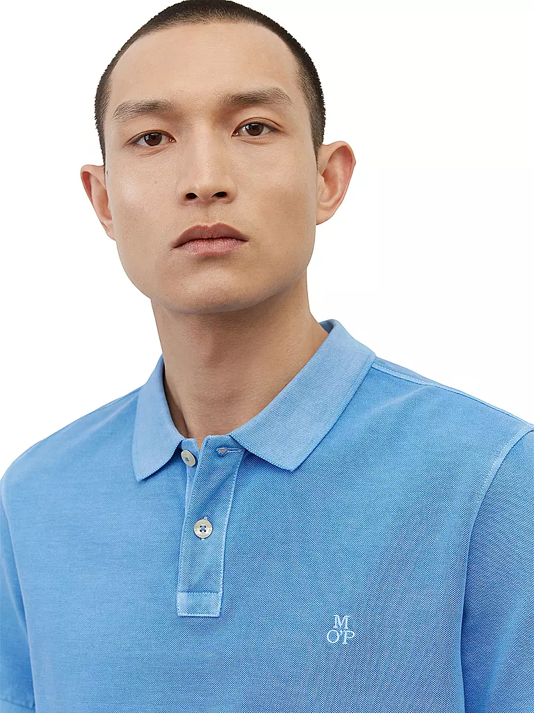 MARC O'POLO Poloshirt Regular Fit blau
