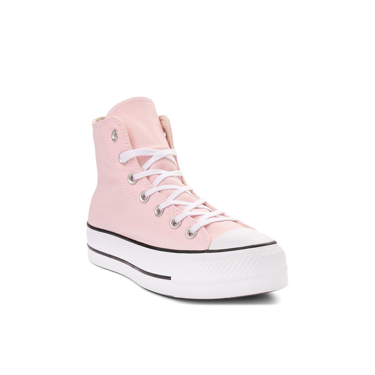 CONVERSE-Ctas lift_hi-Baskets montantes - Talon plat - Rose Clair