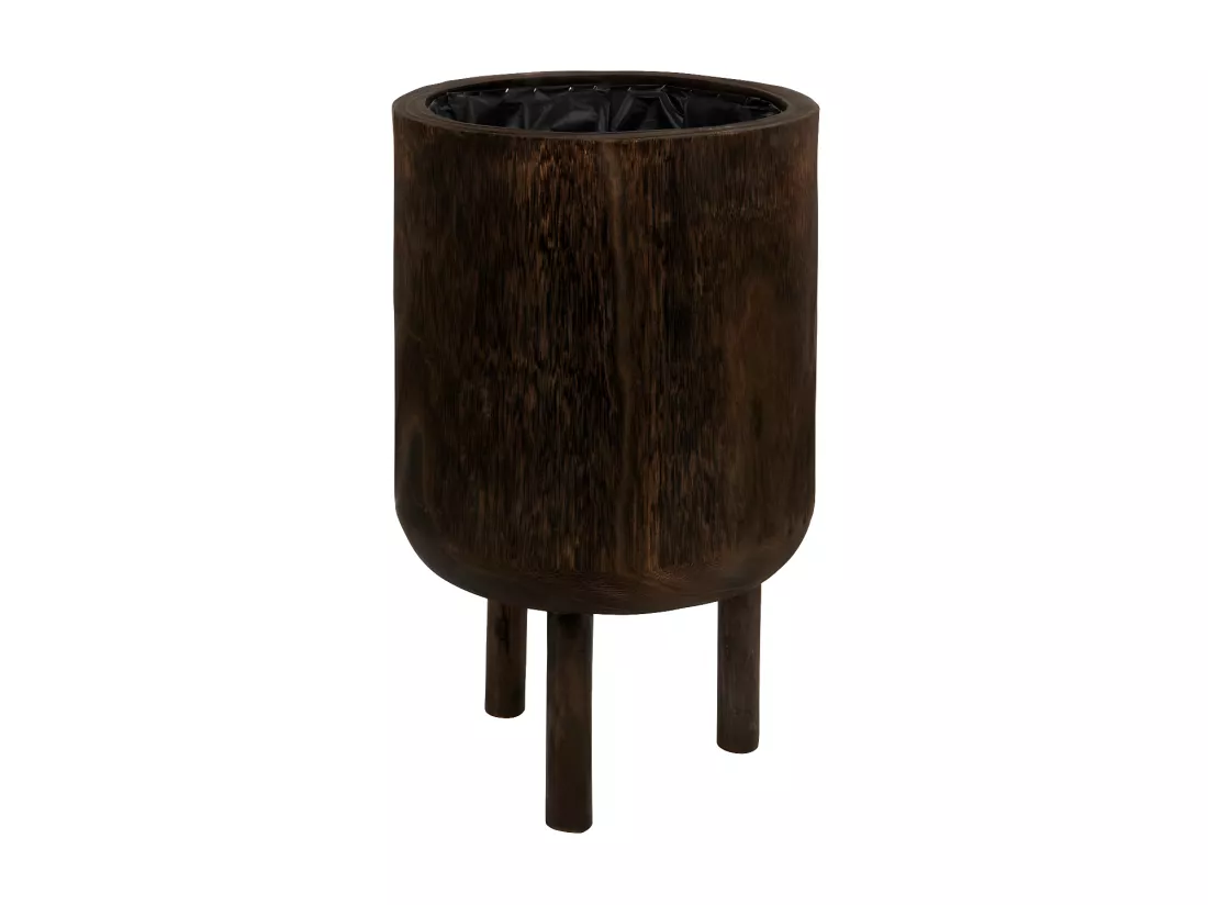 Cache-Pot sur Pied en Bois 